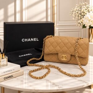 CHANEL 焦糖色 Classic Flap