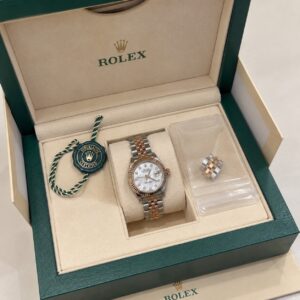 ROLEX Datejust 半金鑽石時標腕錶